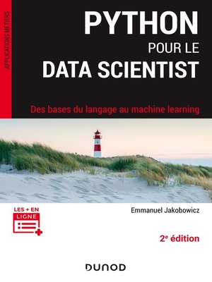 cover image of Python pour le data scientist--2e éd.
